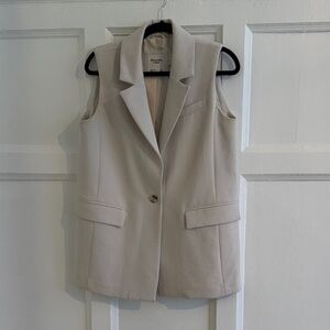 Abercrombie & Fitch Women's Cream Vest